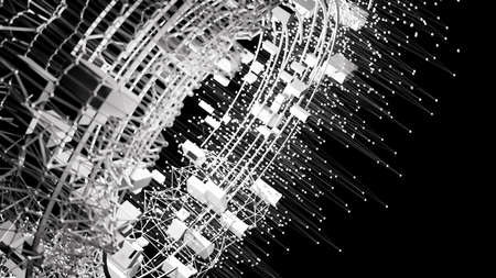 Concept Design Abstract Architecture or HUD Element or Space Stationの写真素材