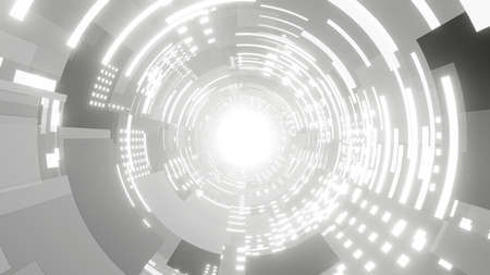 Abstract futuristic object. HUD elemetの写真素材