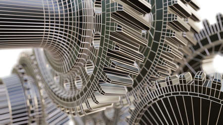 Futuristic gear mechanism