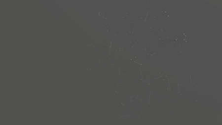 Molecular structure. Lines, point, in 3d space