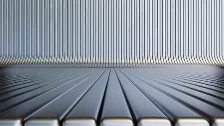 Elegant studio pedestal background. 3d illustrationの写真素材