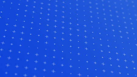 Abstract background in blue with texture of crosses