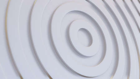 Abstract background with concentric white circles