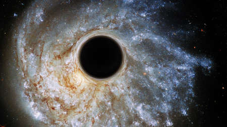 Black hole in space