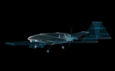 Military Predator Droneの写真素材
