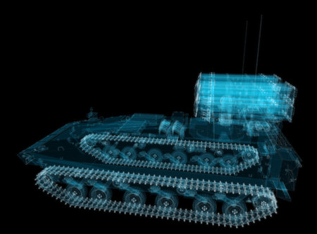 Military track missle system