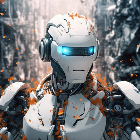 A modern robotの素材