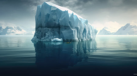 Iceberg at seaの素材