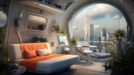 Capsule type apartment, high technologyの素材
