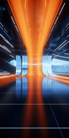 Technological background, empty space, mock-upの素材