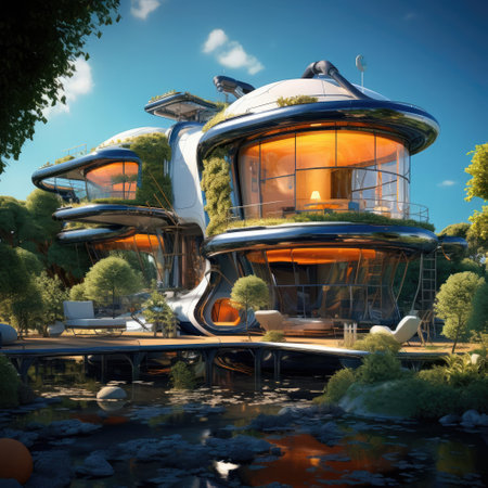 Cottage of the futureの素材