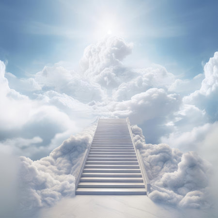 Stairway leading to heavenの素材