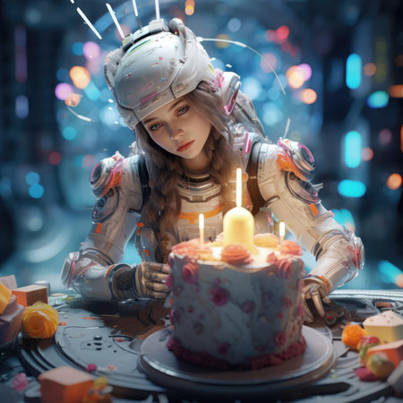 Sci-fi cakeの素材