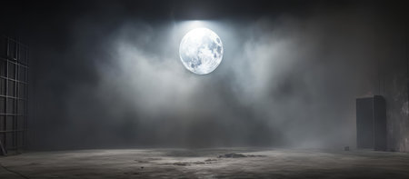 Dramatic night backgroundの素材