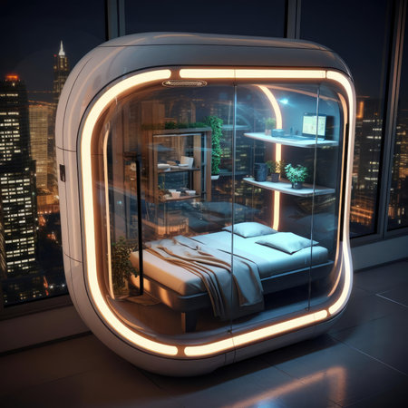 Capsule type apartment, high technologyの素材