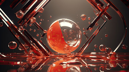 Abstract background. Motion designの素材