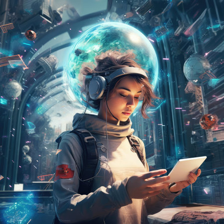 A Girl in New Technologiesの素材