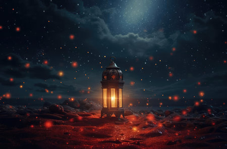 Muslim holiday of Ramadanの素材