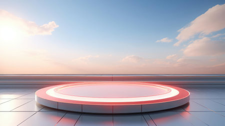 Technological background, empty space, mock-upの素材