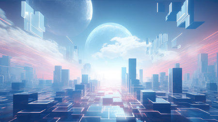 Beautiful colorful backgroundの素材