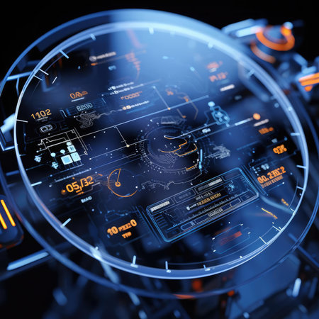 HUD element of the futureの素材