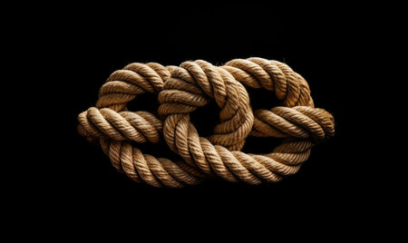 Rope with a knotの素材
