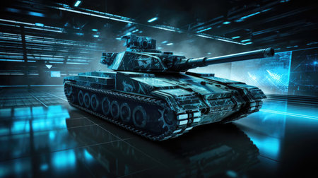 Sci-Fi Military Tankの素材