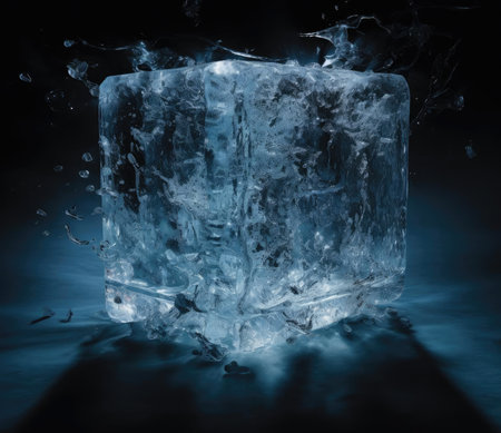 A piece of iceの素材