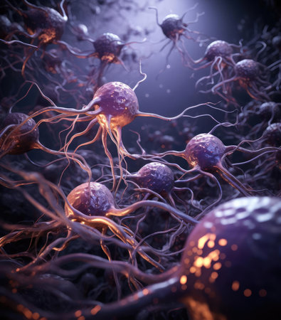 Neurons in the brainの素材