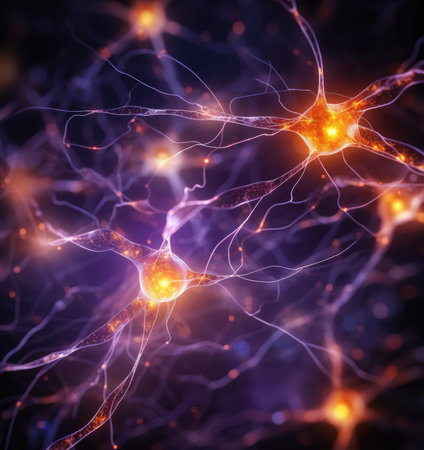 Neurons in the brainの素材