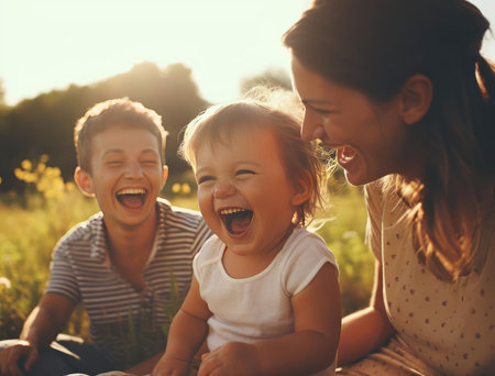 Joyful little childの素材