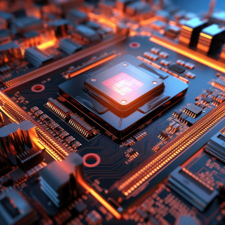 Motherboard and CPUの素材