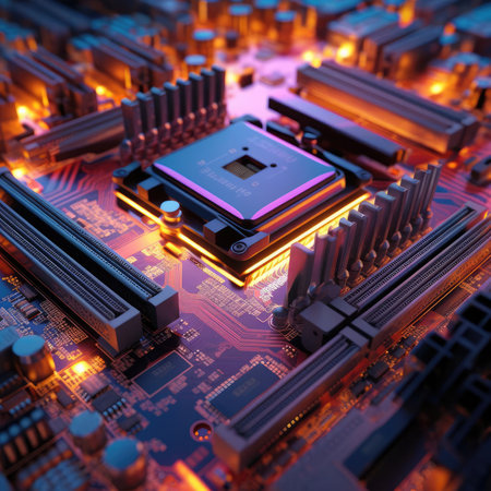 Motherboard and CPUの素材