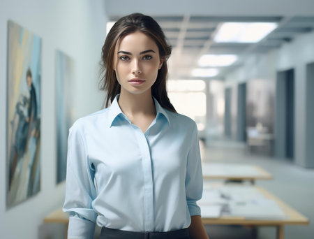 Young woman businesswomanの素材