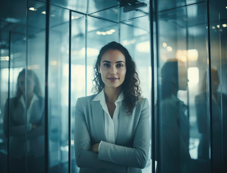 Young woman businesswomanの素材