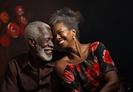 Elderly married coupleの素材