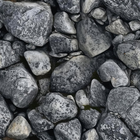 Seamless texture of granite stonesの素材