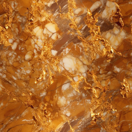 Seamless marble and gold textureの素材