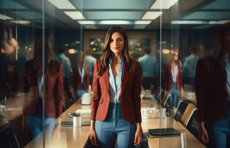 Young woman businesswomanの素材