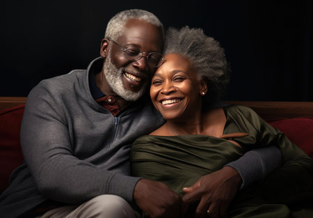 Elderly married coupleの素材