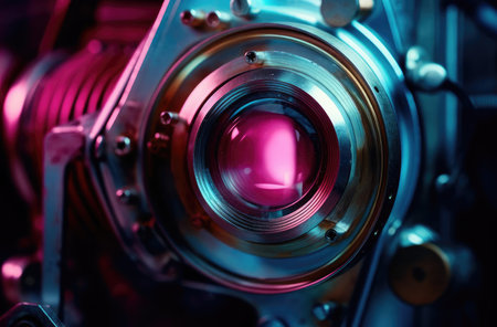 Illustration. Camera lensの素材