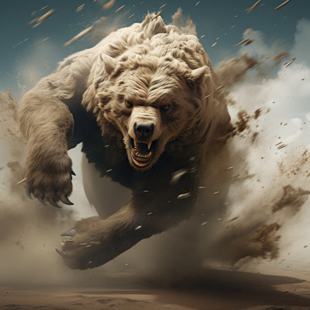 Fictional bear fighterの素材