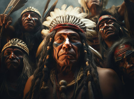 Native American Groupの素材