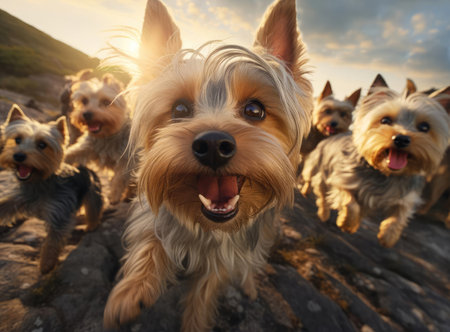 Yorkshire Terrier Groupの素材