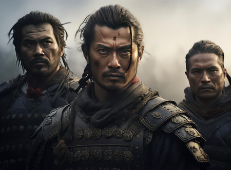 A group of samuraiの素材