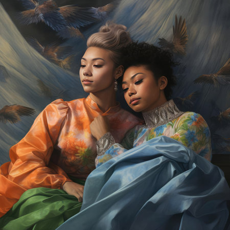 Illustration of the LGBTQ communityの素材