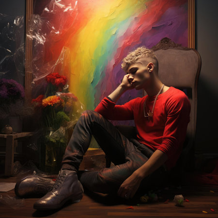 Illustration of the LGBTQ communityの素材