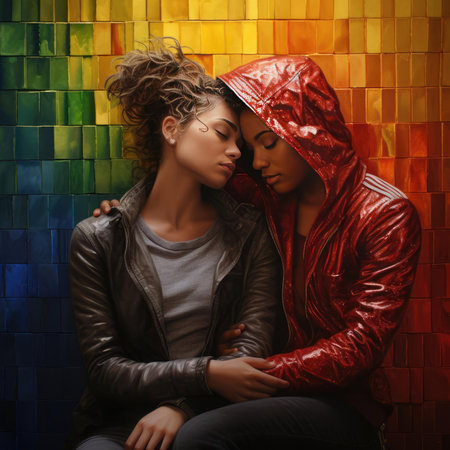 Illustration of the LGBTQ communityの素材