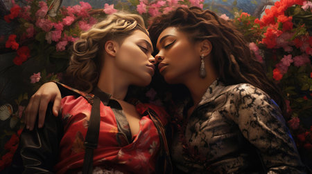 Illustration of the LGBTQ communityの素材