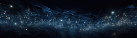 Abstract background of lines and luminous elementsの素材